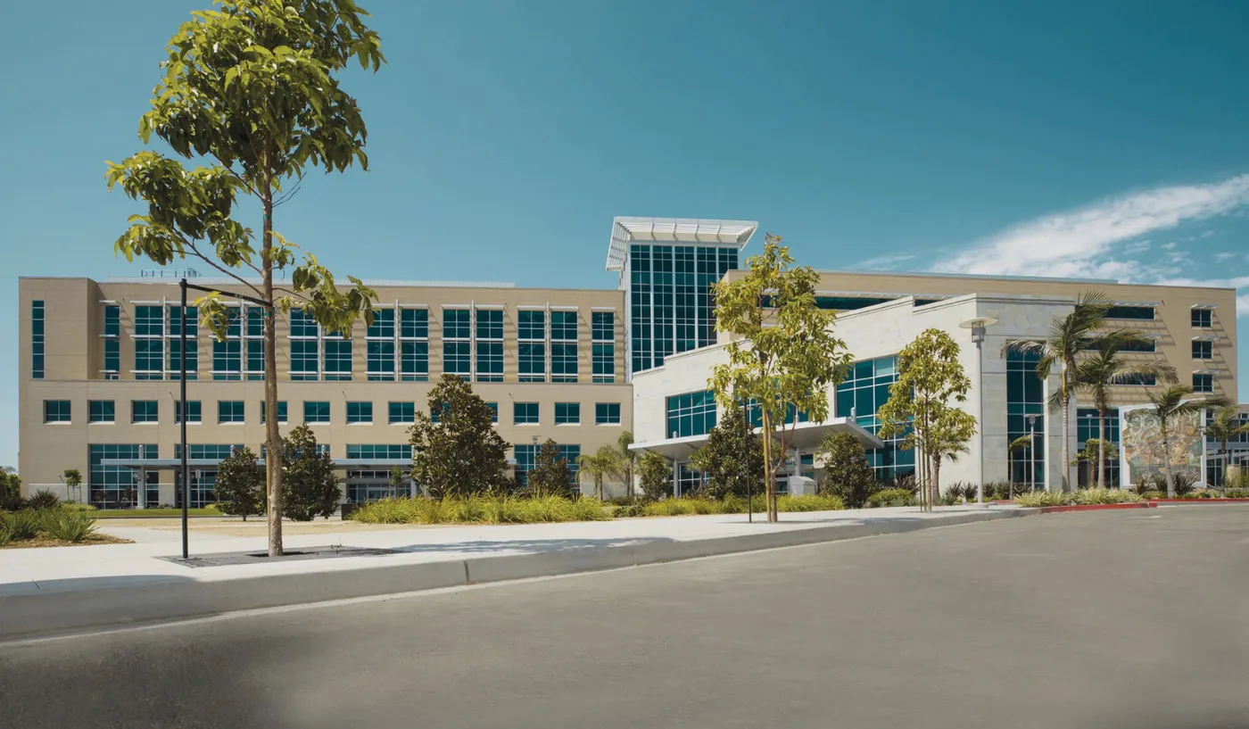 Commercial maintenance work at Community Memorial Hospital in Ventura by Master Construction